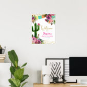 Colorful Mexican Taco bout Love Welcome Sign (Home Office)