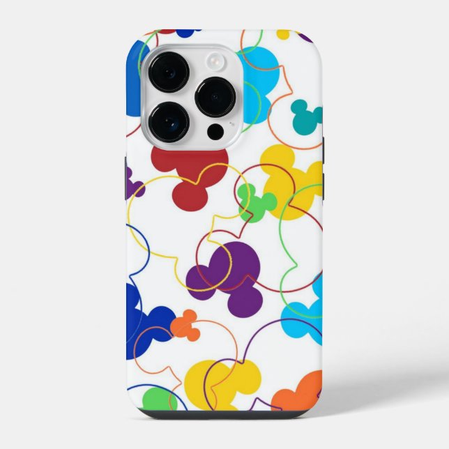 Colorful Mickey mouse  Iphone Case (Back)