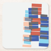 Colorful Mid Century Modern Art Pattern