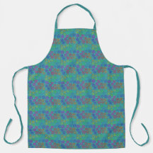Colorful Mid Century Retro Pattern Art Design