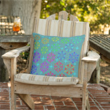 Colorful Mid Century Retro Pattern Art Design