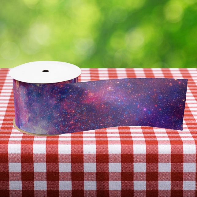 Colorful Milky Way Galaxy Satin Ribbon (Creator Uploaded)
