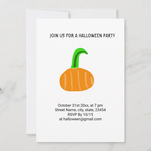 Colorful minimal add your text picture name  invitation