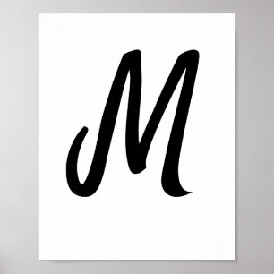 Colorful minimal add your text picture name poster
