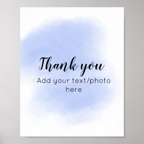 Colorful minimal add your text picture name  poster