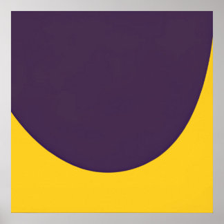 Colorful Minimalist Arc - A Flowing Elegance Poster