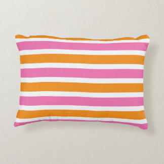 Colorful Minimalist Art Print Accent Pillow