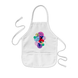 Colorful Minnie Mouse Modern Pop Art Kids' Apron