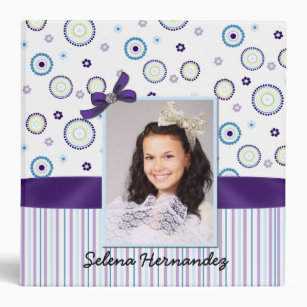 Colorful Mis Quince Memory Binder
