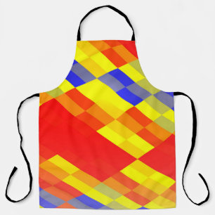 Colorful mix abstract background desingabstract,ba apron
