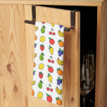 Colorful Mixed Fruit Pattern Kitchen Towel