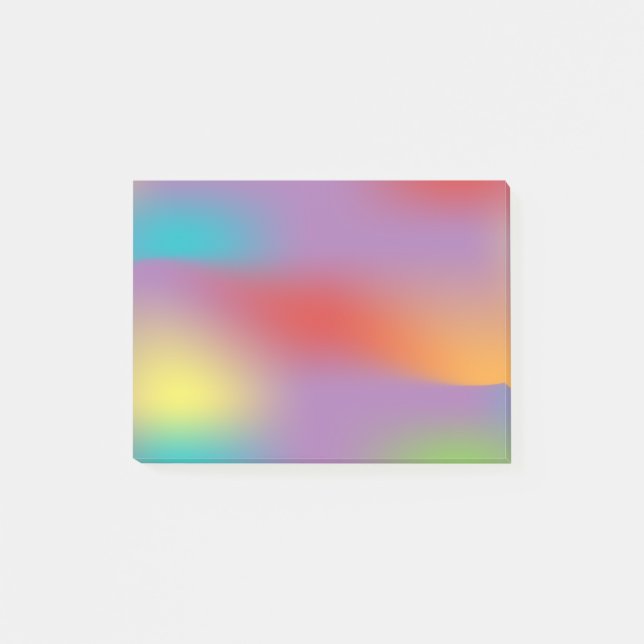 Colorful Mod Post-it® Notes (Front)