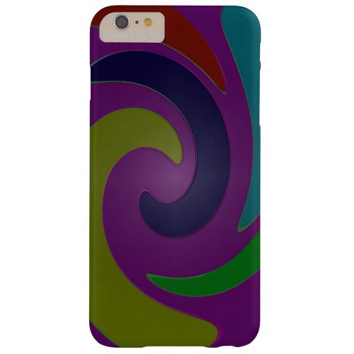 Colorful Mod Purple Barely There iPhone 6 Plus Case | Zazzle