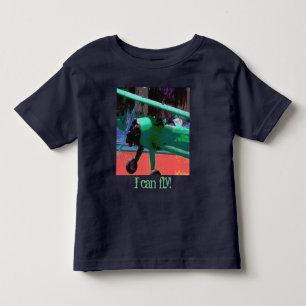 Colorful Model Plane Toddler T-shirt