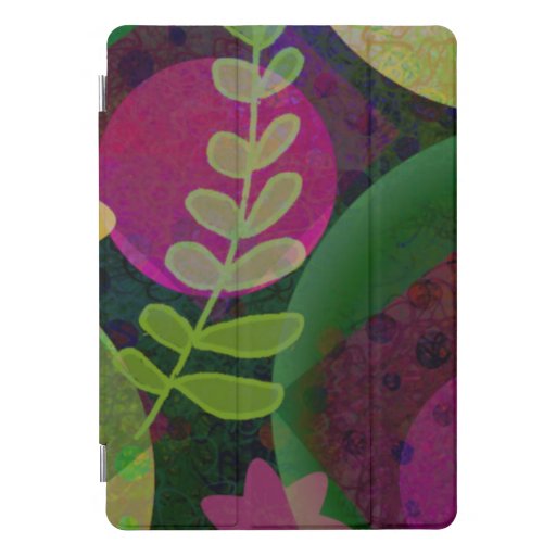 Colorful Modern Abstract Art Botanical Floral iPad Pro Cover