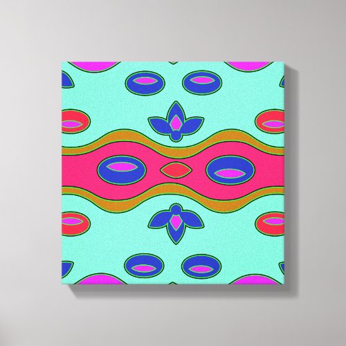 Colorful Modern Abstract Art Canvas Print