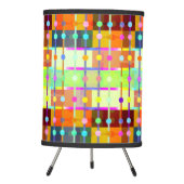 Colorful Modern Abstract Art Pattern Lamp (Front)