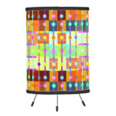 Colorful Modern Abstract Art Pattern Lamp (Back)