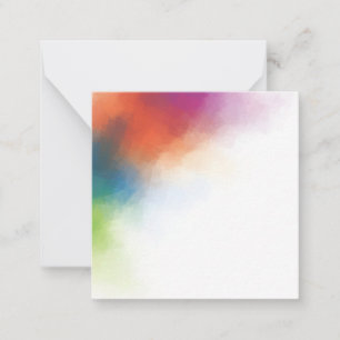 Colorful Modern Abstract Artwork Blank Template