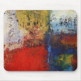 Colorful Modern Abstract Artwork Mouse Pad