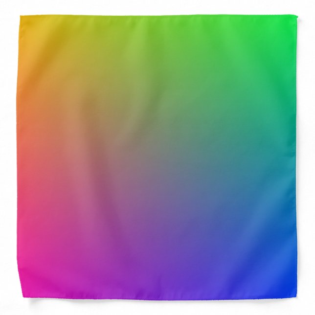 Colorful Modern Abstract Elegant Template Bandana (Front)