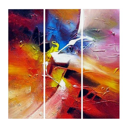 Colorful Modern Abstract Expressionist Style Art