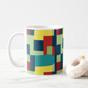 Colorful Modern Abstract Geometric Coffee Mug