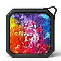 Colorful Modern Abstract Paint Monogram