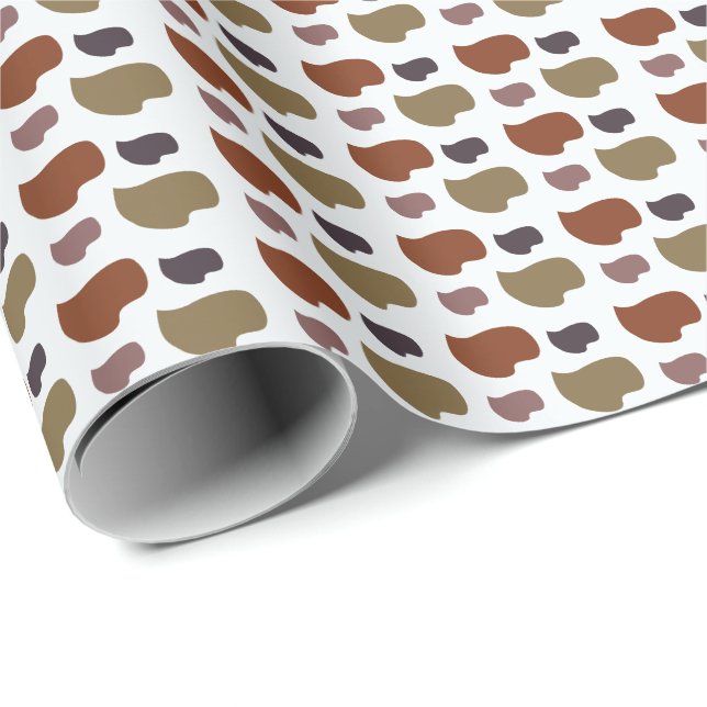 Colorful Modern Abstract  Wrapping Paper (Roll Corner)