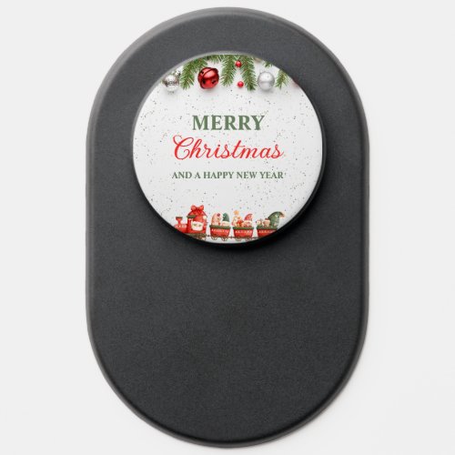 Colorful Modern Christmas Day Custom Mag safe  PopSocket