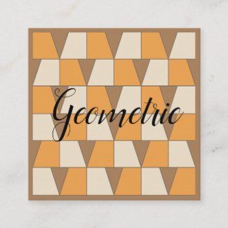 Colorful Modern Contemporary Geometric Pattern