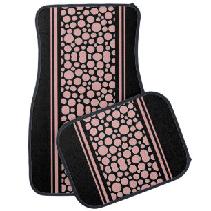 Colorful Modern Cute Stripes Pattern Car Car Floor Mat