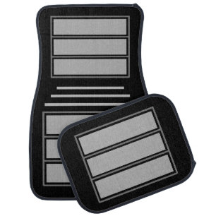 Colorful Modern Cute Stripes Pattern          Car Floor Mat