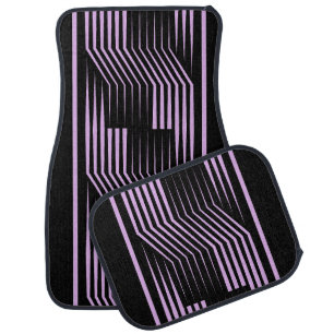 Colorful Modern Cute Stripes Pattern          Car Floor Mat