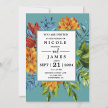 Colorful Modern Floral