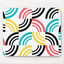 Colorful, modern, fun, cheerful geometric graphic