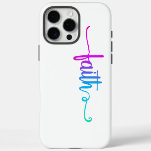 Colorful Modern Minimalist Faith iPhone iPhone 16 Pro Max Case