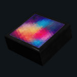 Colorful Modern Mosaic Geometric Pattern Jewelry Box<br><div class="desc">Modern colorful mosaic polygonal geometric seamless pattern. If you need any help customizing any of my designs,  contact ArtOnWear designer. Free text formatting with live help available by request.</div>
