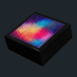 Colorful Modern Mosaic Geometric Pattern Jewelry Box<br><div class="desc">Modern colorful mosaic polygonal geometric seamless pattern. If you need any help customizing any of my designs,  contact ArtOnWear designer. Free text formatting with live help available by request.</div>