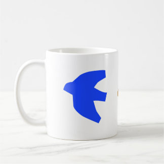 Colorful Modern Nordic Birds Coffee Mug