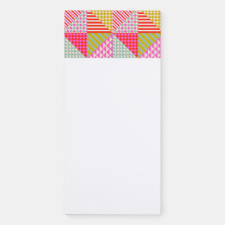 Colorful Modern Patchwork Geometric Notepad