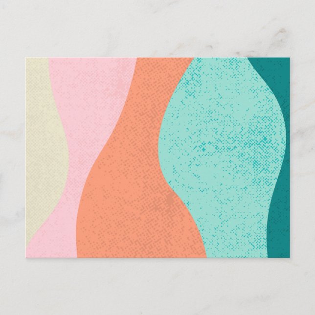 Colorful Modern Postcards (Front)