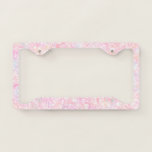 Colorful Modern Strings - Pearl Pastel License Plate Frame