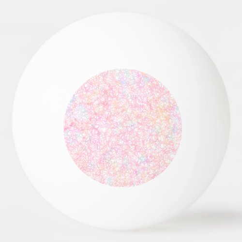 Colorful Modern Strings _ Pearl Pastel Ping Pong Ball