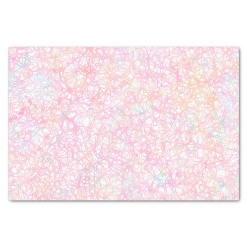 Colorful Modern Strings _ Pearl Pastel Tissue Paper