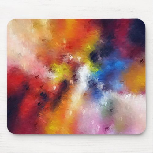 Colorful Modern Template Abstract Art Elegant Mouse Pad