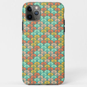 Colorful Modern Trendy Geometric Fish Scale iPhone 11 Pro Max Case