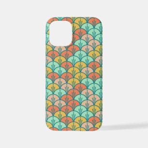 Colorful Modern Trendy Geometric Fish Scale iPhone 12 Mini Case