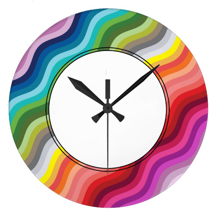 Colorful Modern Wall Clocks