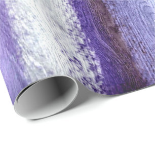 Colorful Modern Wood Grain Background #12 Wrapping Paper